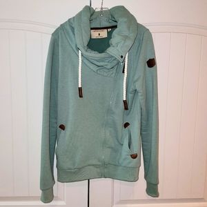 Wanakome Asymmetrical Sweatshirt.